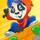   Skate Panda Escape -   