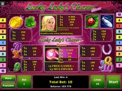 Lucky Lady's Charm Deluxe Slot