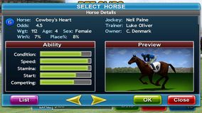 Virtual Horse Racing 3D Lite