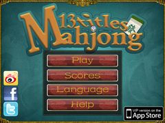 Mahjong 13 tiles