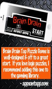 Brain Drain Tap Puzzle Maze Game -  Tap   