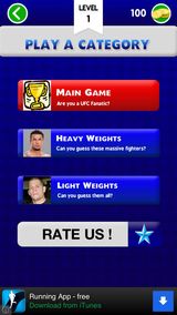 Icon UFC Fighter Pop Quiz: Guess what's that ultimate mma athlete in this word trivia game!