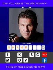 Icon UFC Fighter Pop Quiz: Guess what's that ultimate mma athlete in this word trivia game!