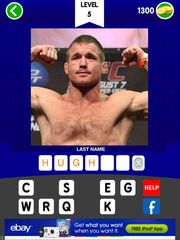 Icon UFC Fighter Pop Quiz: Guess what's that ultimate mma athlete in this word trivia game!