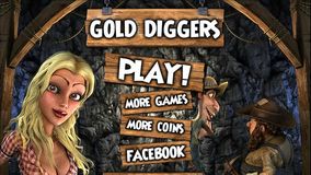 Gold Diggers 3D Slot Machine
