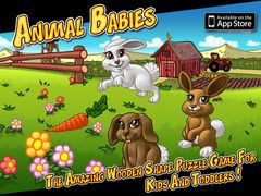   -         (Animal Babies - The Amazing Wooden Shape Puzzle Game For Kids And Toddlers)