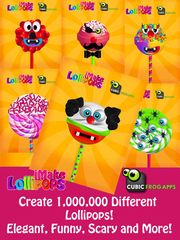 iMake Lollipops Free- Free Lollipop Maker by Cubic Frog Apps! More Lollipops?