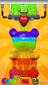 iMake Giant Gummies - Free Gummy Maker by Cubic Frog Apps!