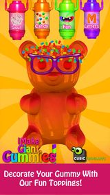 iMake Giant Gummies - Free Gummy Maker by Cubic Frog Apps!