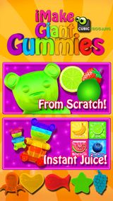 iMake Giant Gummies - Free Gummy Maker by Cubic Frog Apps!