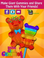 iMake Giant Gummies - Free Gummy Maker by Cubic Frog Apps!