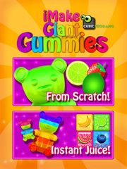 iMake Giant Gummies - Free Gummy Maker by Cubic Frog Apps!