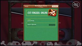 Cut Fingers: Online